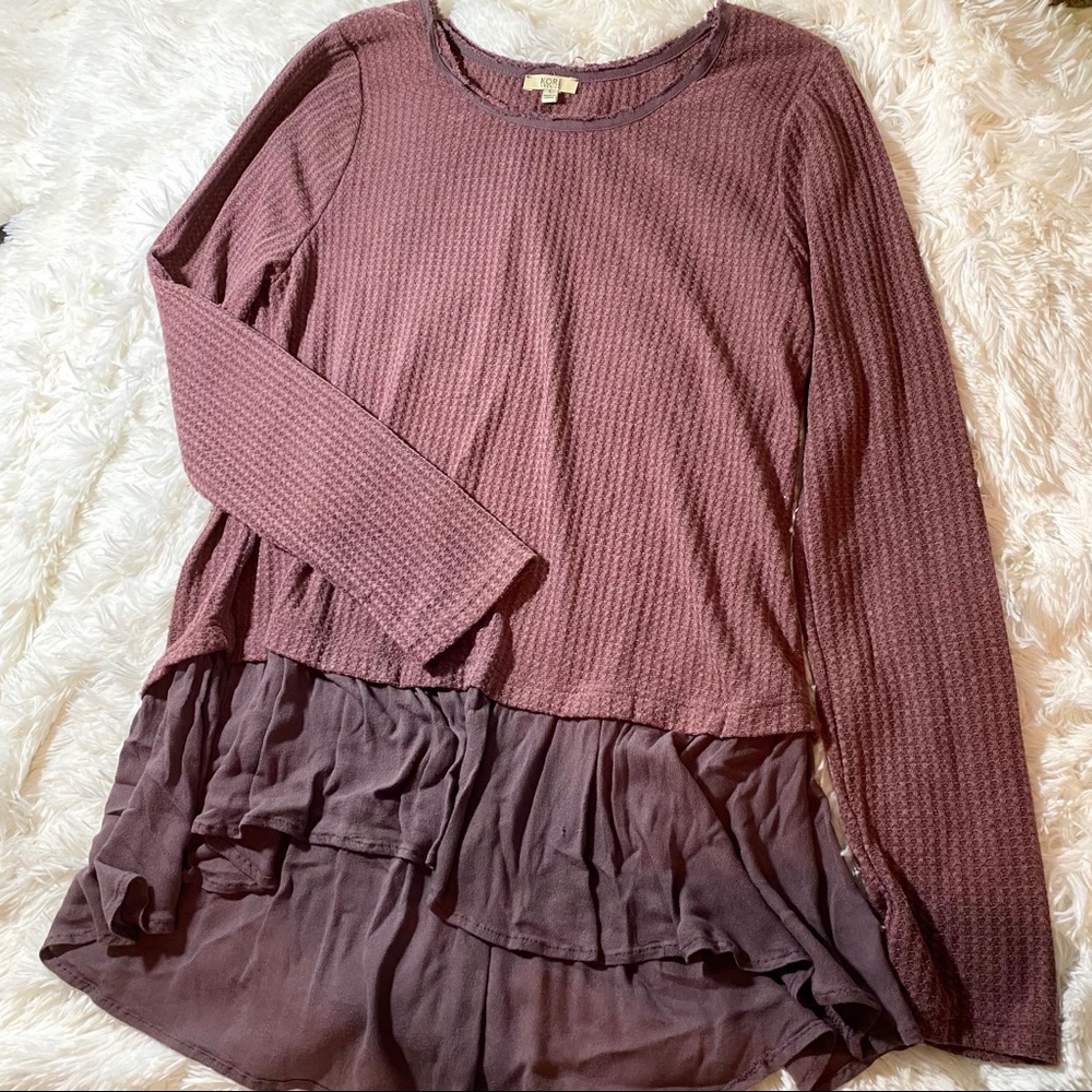 Kori America Waffle Knit Sweater - Picture 1 of 4